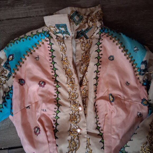 True Vintage Silk Dress 1950'60's? Small - Picture 3 of 8